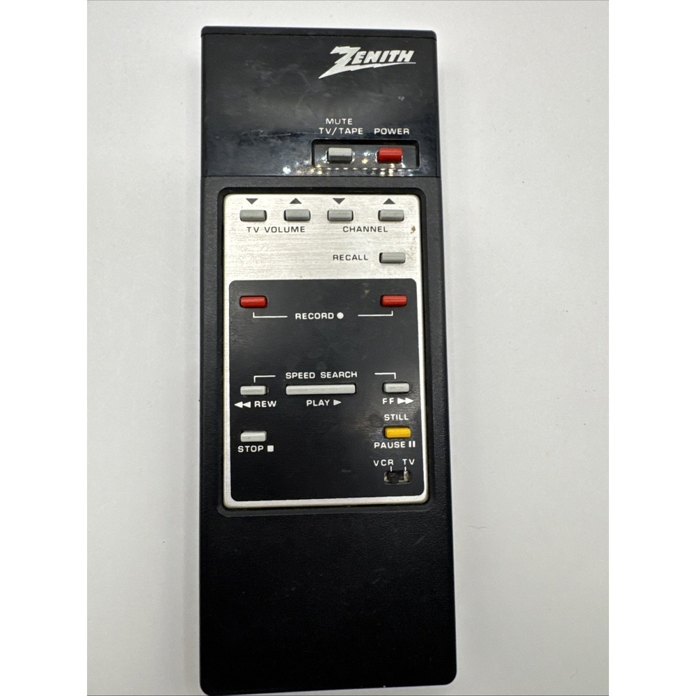 Vintage Zenith 24-2892 TV/VCR Remote Control‎